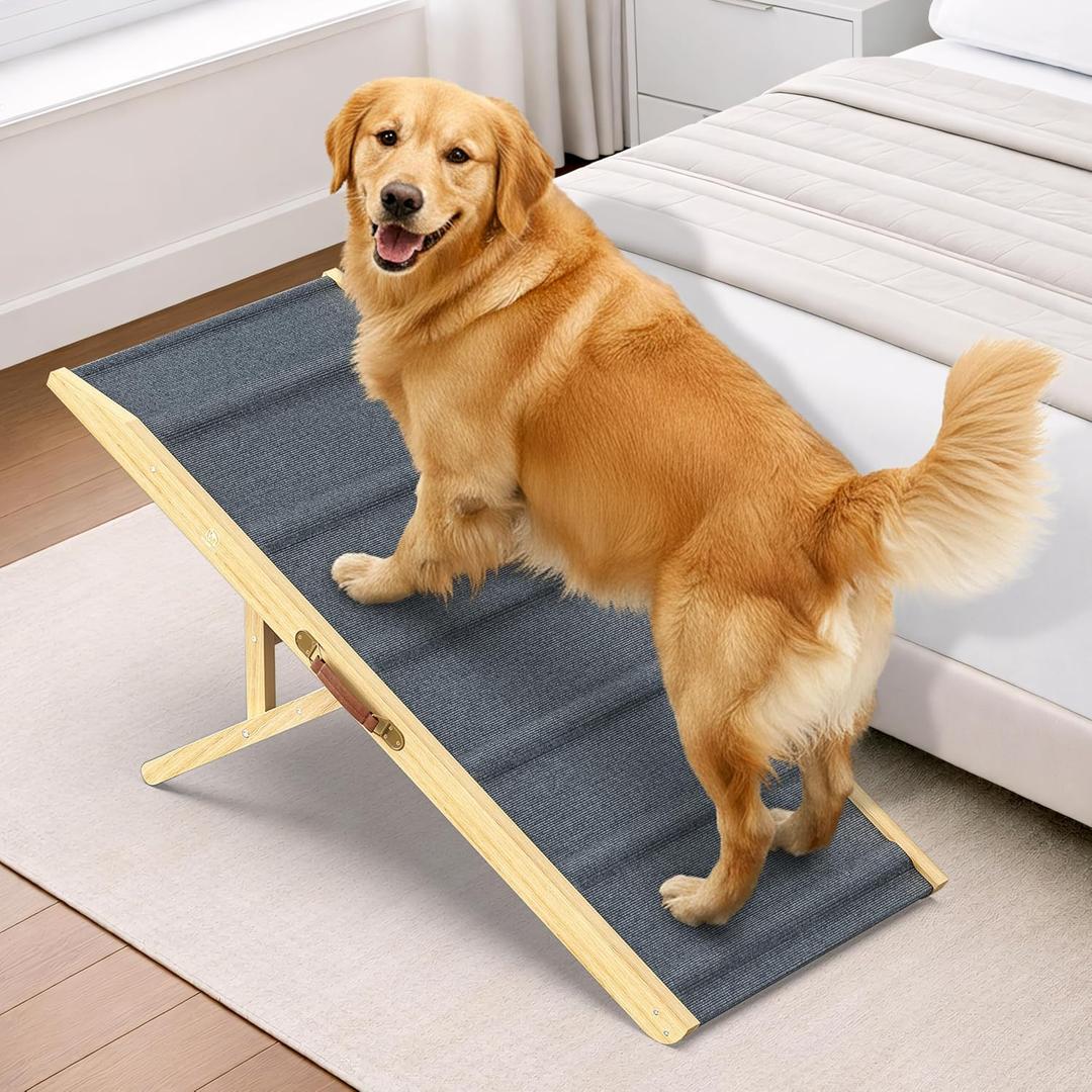 Foldable Dog Ramp for Couch - Portable Dog Ramps for Bed