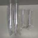 Lazyshine Plastic Champagne Flutes Disposable Wine Glasses - 40 Pack 4.5Oz Clear Mimosa Cocktail Cups Bulk for Wedding Back to School Party Supplies Engagement Decor, Copas De Plastico Para Brindis