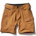 TRUEWERK Men's Work Shorts - T1 WerkShorts, Quick-Dry, Moisture Wicking, 4-Way Stretch Cargo, 7 Pockets (36W x 11L)