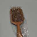 Hair Brushes for Women Men Kids Natural Green Sandalwood Wooden Hair Brush with Ergonomic Handle Enhance Shine Detangling Hairbrush for Dry Curly Thick Thin Straight Hair