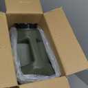 5GAL Camping Water Jug, Portable Water Storage Container with Spigot, Leak-Proof Lid & Dual Handles, Outdoor Water Tank for Camping, RV, Emergency Preparedness