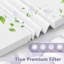 Replacement Filter Compatible with PureZone Kids Bear Air Puri-fier, 3-in-1 H13 True HEPA with Activated Carbon Filter and Pre-filter, 2 Pack