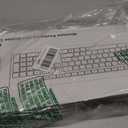 Wireless Keyboard and Mouse Combo, Full Size Silent Ergonomic Keyboard and Mouse, Long Battery Life, Optical Mouse, 2.4G Lag-Free Cordless Mice Keyboard for Computer, Mac, Laptop, PC, Windows