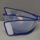 Upgraded Inflatable Dog Cone Collar for Dogs After Surgery,Adjustable Soft Elizabethan Collar for Medium Large Dogs,Comfortable Dual-Ring Dog Cone with Detachable Transparent Anti-Licking Shield((L)