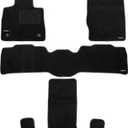 WENNEBIRD Superior Carpet Floor Mats for 2020-2026 Ford Explorer 6 Seats (Without 2nd Row Center Cup Holder), 0.6-Inch Ultra-Thick, Noise-Reducing, All-Weather Waterproof Anti-Slip – 4-Pc Set