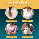 Premium Ultra-Thin Silicone Nipple Cover | Resuable Sticky Hypoallergenic Adhesive | Breast Petals | Travel Box (ude)