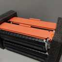 TRUE IMAGE Compatible Toner Cartridge Replacement for HP 202A CF500A 202X M281fdw Color Laserjet Pro MFP M281fdw M281cdw M254dw M281fdn M254 M281 202 Toner Printer (Black Cyan Yellow Magenta, 4-Pack)