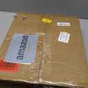 YUFAM 4 Tier Tall Wooden Bookshelf with Storage - Small Bookcase for Small Spaces, Shelf for Living Room, Office, Bedroom, Kitchen - Industrial Retro Brown Book Shelf