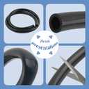 5Ft ID 3/4 Heater Hose,Silicone Radiator Hose with 650PSI Rupture Pressure for Water/Gas Transportation,Professional Car Accessories Coolant Hoses for Vehicle Cooling Systems (3/4" 5FT)