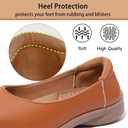Aomigoct Flats for Women Ballets Shoes: Comfortable Dress Flats for Office Work - 2025 Ladies Dressy Wedding Shoe (Brown)