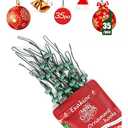 Ornament Hooks – Essential Christmas Tree Decorating Hangers Great Xmas Ornament Hooks for Hanging Christmas Decorations 35 PCS (Round-Upgraded-24pcs)