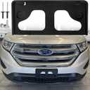 FASTCHE Front License Plate Frame Compatible with 2015 2016 2017 2018 Ford Edge Front Bumper License Plate Holder Mounting Bracket Replace # FT4Z17A385AA FO1068155