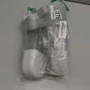 Kenond Hanging Automatic Food Water Dispenser, 35oz Rabbit Feeder Guinea Pig Water Bottle Feeder for Ferret Guinea Pig Rabbit Bunny Cage Accessories(Gray)