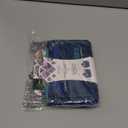 Travelon World Travel Essentials Set of 2 Currency and Passport Organizers (Set of 2: Small (6.5" x 4.75"), Large (7.75" x 5"), Peacock Teal)