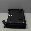 Sheenive Stadium Seats for Bleachers with Back Support, Bleacher Seats with Backs and Cushion Wide, Padded Portable Folding Comfort Stadium Chair with Shoulder Strap, Perfect for Sports Events (Black)