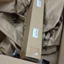 2Pack 23.6inch Long Outdoor Modern LED Wall Light,18W Waterproof IP65 Warm White 110V led Wall Mount Lighting Fixture Rectangular Black Wall Lights Elegant Frosted White Acrylic Anti Rust