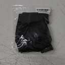 Rexcyril Men's Boxer Jockstrap Sexy Underwear, Silky Satin Split Side Gym Running Active Shorts (Black, XL)