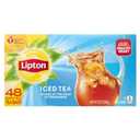 Lipton Decaf Black Iced Tea Bags, Family Size Zero Calories, 24 Total Tea Bags (EXP 04/08/26)