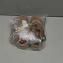 YOKI TRIBECA-Y Platform Girls Sandals With Double Strap And Gold Buckle - Lightweight Toddler Sandals - Cushioned Footbed Sandal (4 Big Kid, Rust)