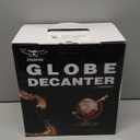 Godinger Whiskey Decanter Globe - for Liquor, Scotch, Bourbon, Vodka or Wine, Gifts for Men Dad - 850ml
