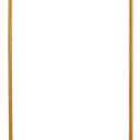 Quick Assembly Aluminum Alloy Arch Backdrop Stand, Lightweight & Sturdy for Weddings, Baby Showers & Birthday Parties, 6FT x 2.7FT Balloon Frame with Elastic Cord Design