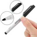 YISAN Permanent Markers Bulk,150 Pack Fine Tip Black Permanent Markers,Quick Drying Ink,Works on paper,Plastic,Stone,Glass,Metal,71518