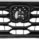 New Front Bumper Upper Grille Matte Black Compatible with Honda 2023-2026 CRV CR-V EX, EX-L 1.5L Repalce for 71200-3A0-A31