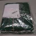 3 Pack Dark Green Cheesecloth Table Runner 35x120 Inch Long Romantic Table Runner for Wedding Bridal Shower Birthday Party Spring Easter Holiday Home Decorations Emerald Green (Dark Green, 3 Pack)