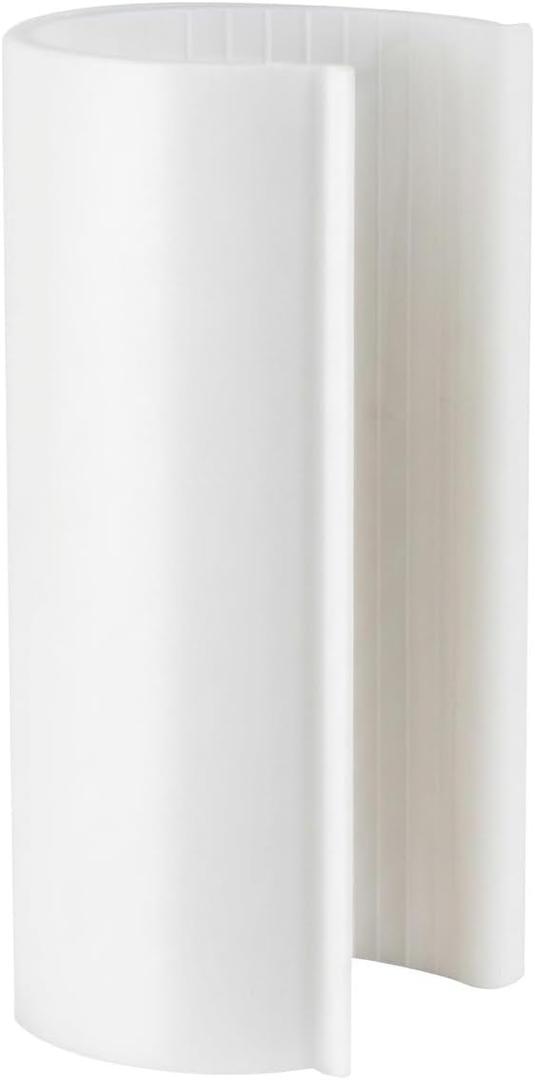 EZ White Snap Clamp 1-1/2 Inch X 4 Inches Wide for 1-1/2 Inch PVC Pipe 10 Per Bag