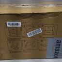 HORLIMER 12x9x2 inches Shipping Boxes Set of 25, White Corrugated Cardboard Box Literature Mailer