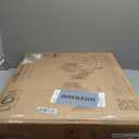 Dream On Me Emma 3-in-1 Convertible Wooden Toddler Bed in White, Baby Safety Alliance Certified, Low-to-Floor Design, Solid Pinewood with Safety Rails (Crib)