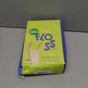 SmartLifeco Eco-Friendly Angled Dental Floss Picks (200ct) - Made with Straw Wheat Blend, Superior Anti-Shred Thread for Molars & Back Teeth, Tooth Pick Stick for Adults, Soft on Gums, Vegan, Mint