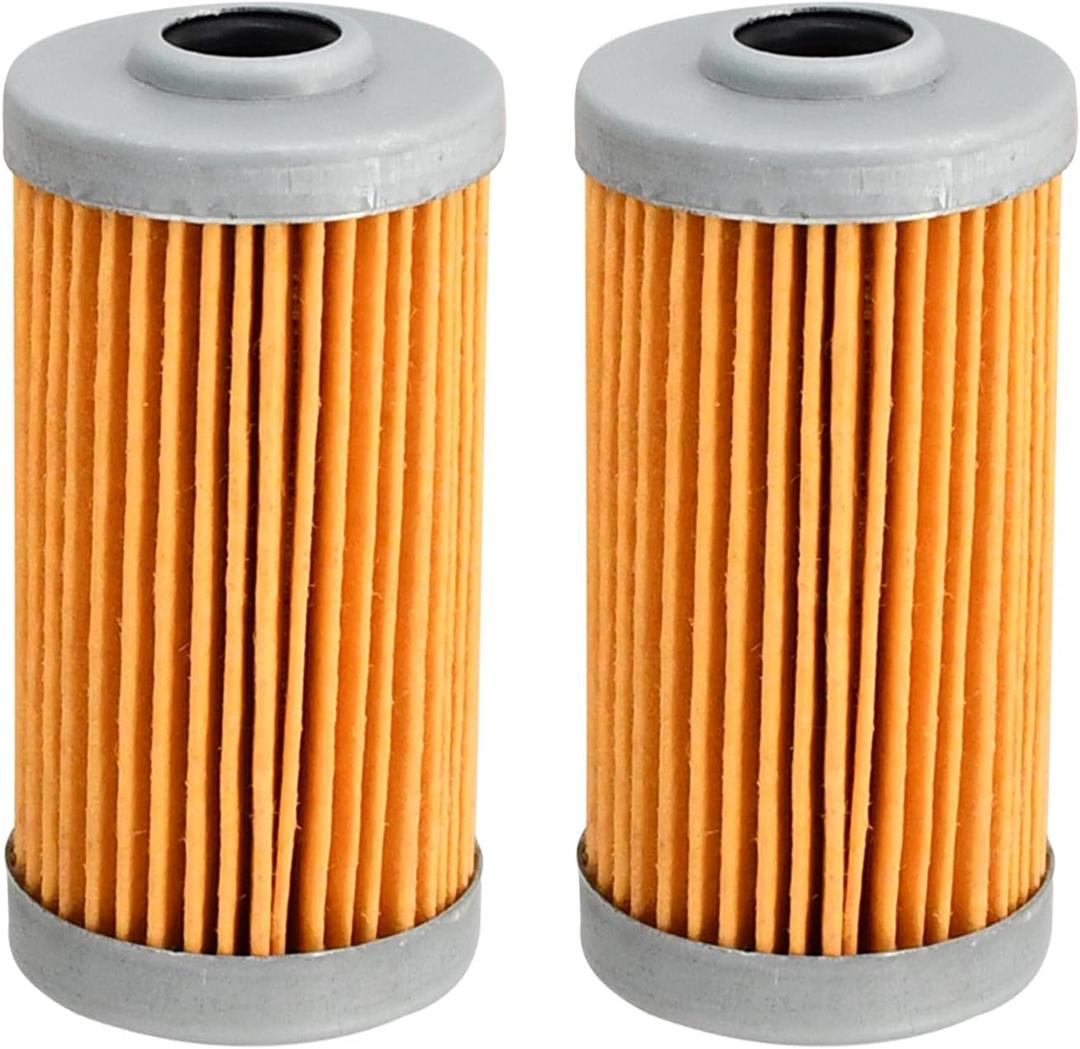 2PCS Fuel Filter 3283343M1 3608255M1 CH10060 CH15553 104500-55710 Compatible with Massey Ferguson GC1720 GC2300 1523 John Deere 650 2210 4010 Yanmar 1GM 2GM Rep 72100751 33262 24341-000440