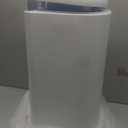Diaper Genie Essence Pail, White with 18 Easy Roll Refill Bags