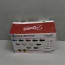 Homemate Heated Blanket Electric Throw - 50"x60" Heating Blanket Throw 1/2/4/6/8 Hours Auto-Off 10 Heat Level Over-Heat Protection Flannel Sherpa ETL Certification (01 - Light Grey)