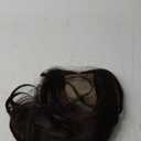 Hair Toppers for Women Real Human Hair, 360 3D Toppers Pieces for Women with Thinning Crown Side Bangs 16 Inch Upgrade Big Basement (Dark Brown, 14 Inch Side Bangs)