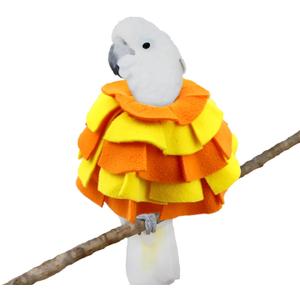 Bird Collar for Feather Plucking Cockatoo Umbrella Cockatoo Parrots Yellow-Crested Cockatoo Parrots Anti Bite Collar Full Body Shield