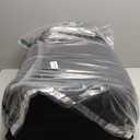 Dog Car Seat for Small/Medium Dogs Under 35lbs, Detachable & Washable Elevated Pet Travel Bed, 2 Storage Pockets & Safety Belt, Anti-Slip Base, Dog Booster Car Seat with Seamless Bottom Design