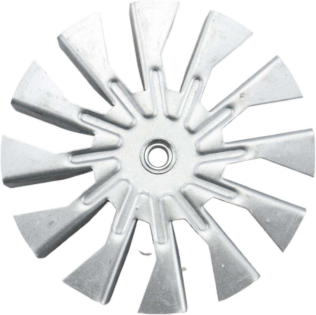 Replacement Heater Burner Combustion Blower Exhaust Fan Blade 4 3/4" in 3-21-00661 fits Harman Pellet Stove Accentra Insert, P35i, P35i-C, PF120 Models