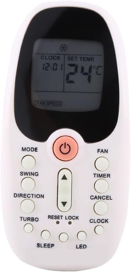King Ac Remote Control King Air Conditioner Remote Wwk05Cr71N White Air Conditioner Air Conditioning Remote Control Replacement for Midea R06 BGE