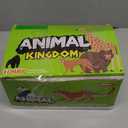 Safari Animals Figures Toys, Realistic Wild Zoo Animal Figurines, Plastic African Jungle Animals Playset for Kids Toddlers, 21Pcs Safari Toys Birthday Gifts for Boys Girls