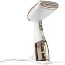 Conair Handheld Garment Steamer for Clothes, Turbo Extreme Steam 1875W Fabric Steamer, Portable Handheld Design, Strong Penetrating Steam, White/Champagne