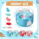 Meanplan Mini Claw Dinosaur Machine Toys Machine Prizes for Kids Figures Arcade Grabber Game Christmas Birthday Gifts Party Favor for Boys Girls(24 Pcs, Dinosaur Style)