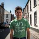 Mens Shammered T Shirt St Funny Saint Patricks Day Green Drinking Tee for Guys