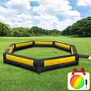 20FT Gaga Ball Pit Portable,Inflatable Gaga Ball Pit with Blower for Indoor Outdoor School Family Activities Giant Inflatable Sport Games for Kids and Adult