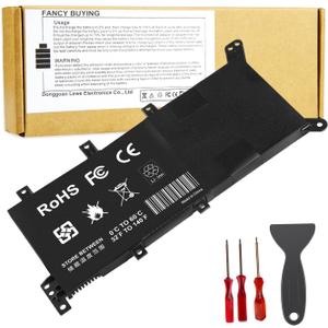 Fancy Buying C21N1347 Laptop Battery Replacement for Asus X555 X555L X555LA X555LD X555LN A555L K555L Y583LD W519LD K555LD K555LA R556L VM590L Series 2ICP4/63/134 [7.6V/5000mAh/38Wh]