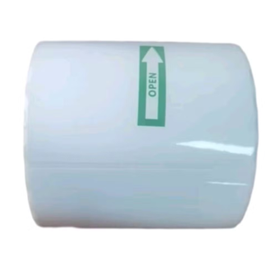 Bright White Opal Black Film Aluminized PET Multi-Purpose Sticker