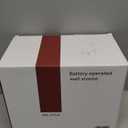 Gold Battery Operated Wall Sconces Set of 2, Rechargeable Wireless Wall Lights with Milky White Frosted Glass Shade, 12 RGB and 3CCT Dimmable, Wall Lamps with Remote for Bedroom Living Room Hallway