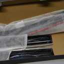 Shatterproof Tape-On Window Deflectors for 2019-2025 Chevrolet (Chevy) Silverado GMC Sierra 1500 2500HD 3500HD Crew Cab with Chrome Trim, Rain Guards, Window Visors for Cars, Vent Deflector, 4pcs