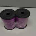 2 x 500 Yards 3/16" Glitter Curling Ribbon Purple, Balloon String Curly Ribbon 1 Roll for Gift Wrapping, Birthday Wedding Party Festival Decoration, Baby Shower, Art Crafts, Florist Flowers